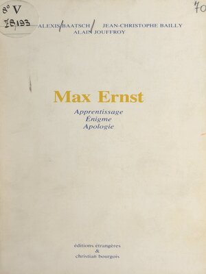 cover image of Max Ernst